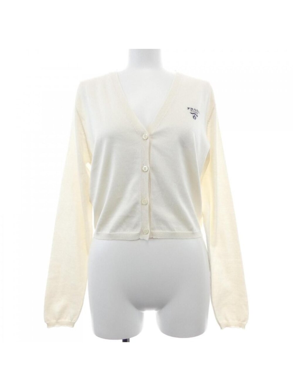 Prada Cardigan White